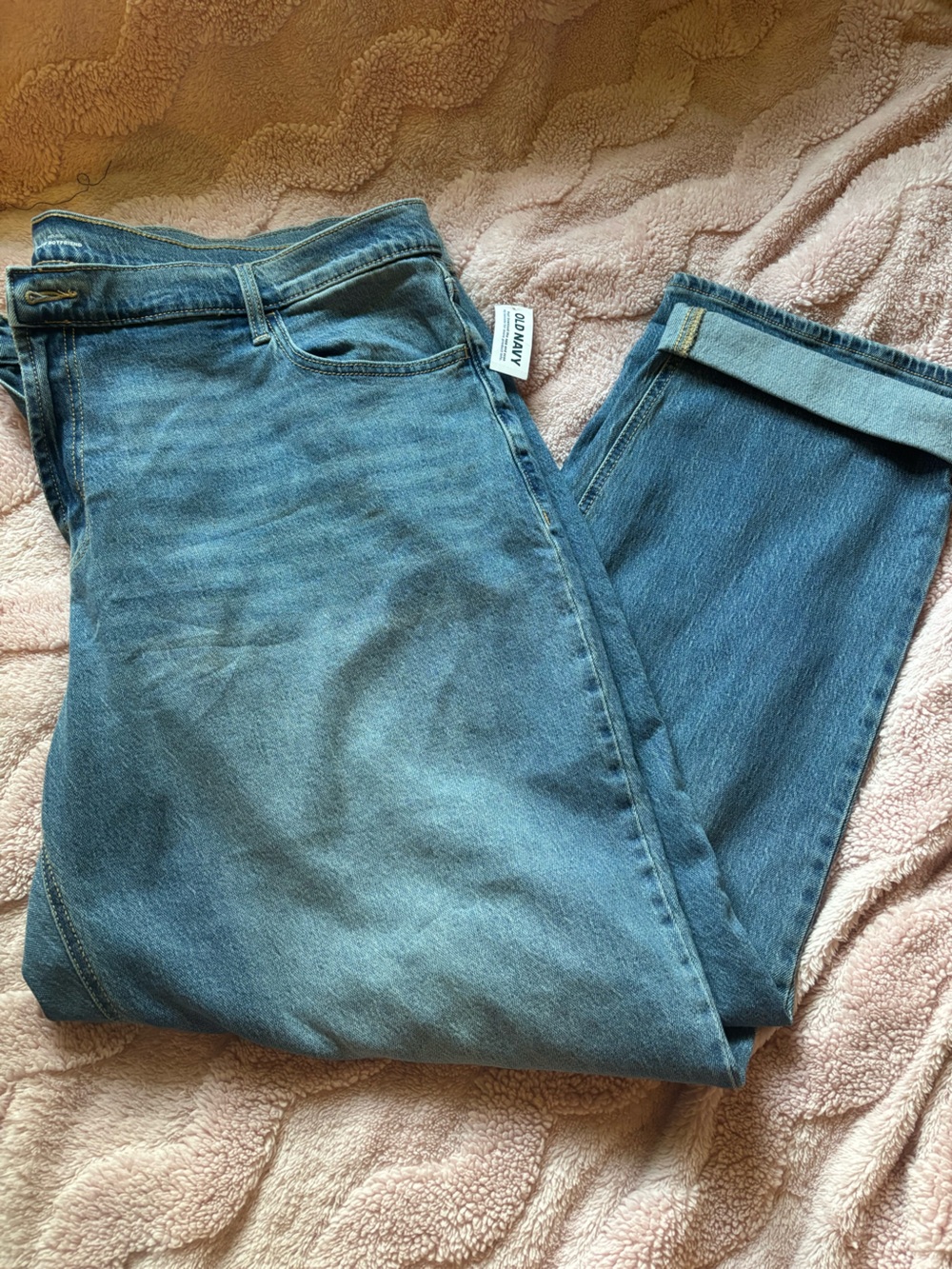 NWT- Old Navy Light Blue Wow Boyfriend Jeans
